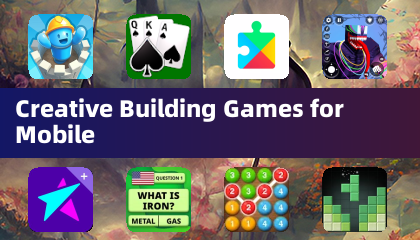 手機上的創意建造遊戲