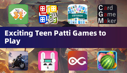 Spannende Teen Patti-Spiele zum Spielen