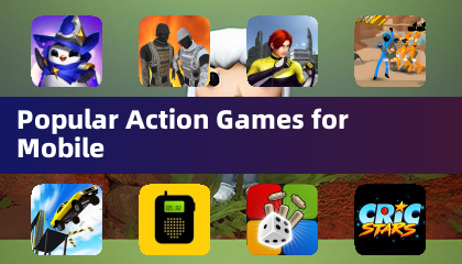 Beliebte Action-Spiele für Mobilgeräte