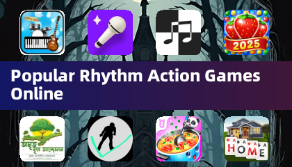 Beliebte Rhythmus-Action-Spiele online