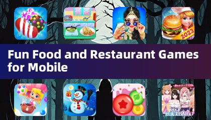 Juegos de comida y restaurante divertidos para móviles