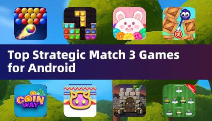 Mejores juegos estratégicos de combinación de 3 para Android