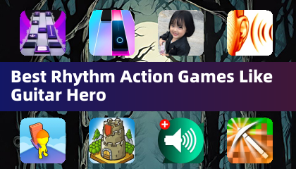Beste Rhythmus-Action-Spiele wie Guitar Hero
