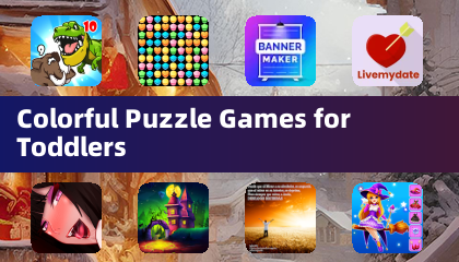 トドル用のカラフルなパズルゲーム