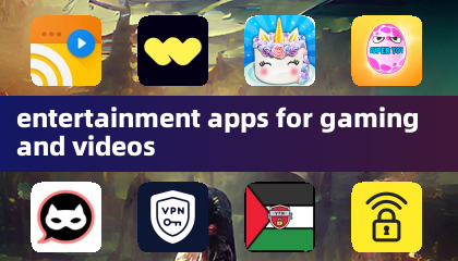 ゲームと動画向けのエンタメアプリ